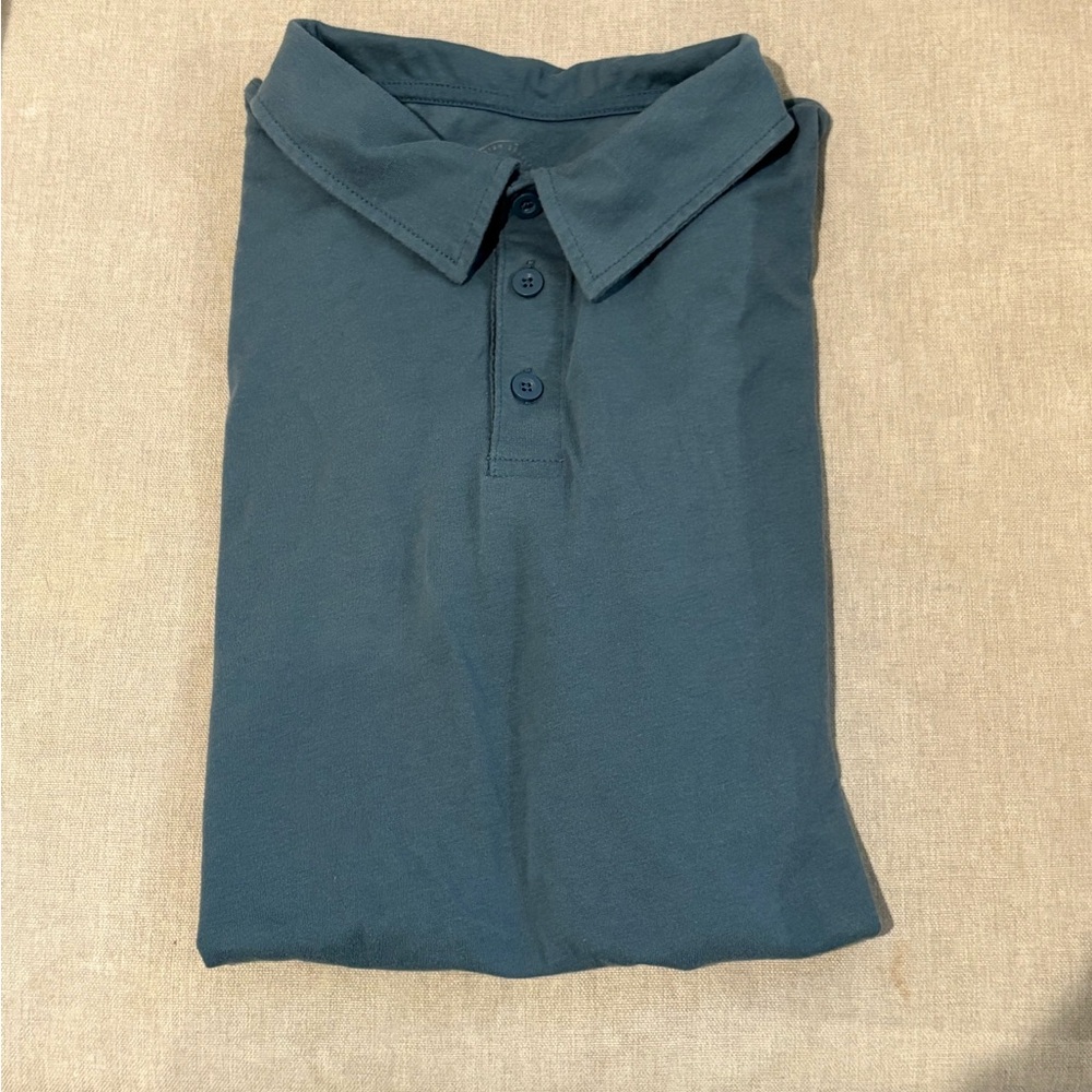 Men's True Classic Large Blue Polo Shirt